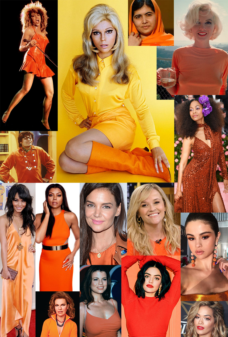 Leo Rising Style Orange Power Color 