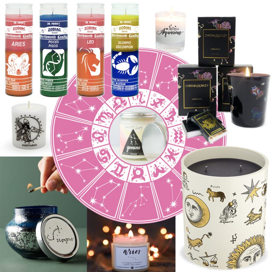 Astrological Candle Cancer By Star Child Zodiac Candle From Glastonbury 