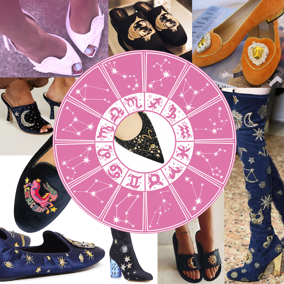 Fashion Astrology Zodiac Shoes Astrological Footwear For Your Star Sign