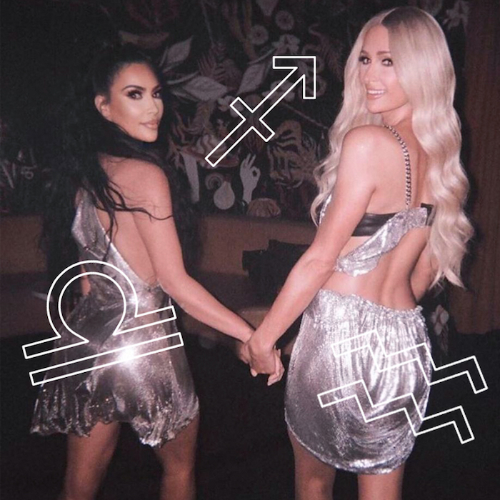 Star Synergy Kim Kardashian And Paris Hiltons Astrology Star Sign Style